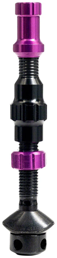 Stans Tubeless Valve Stem Cap Color Kit - Purple Pair - Image 2