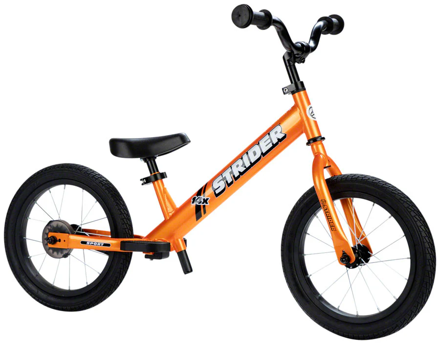 Strider 14x Classic Balance Bike - Tangerine - Image 2