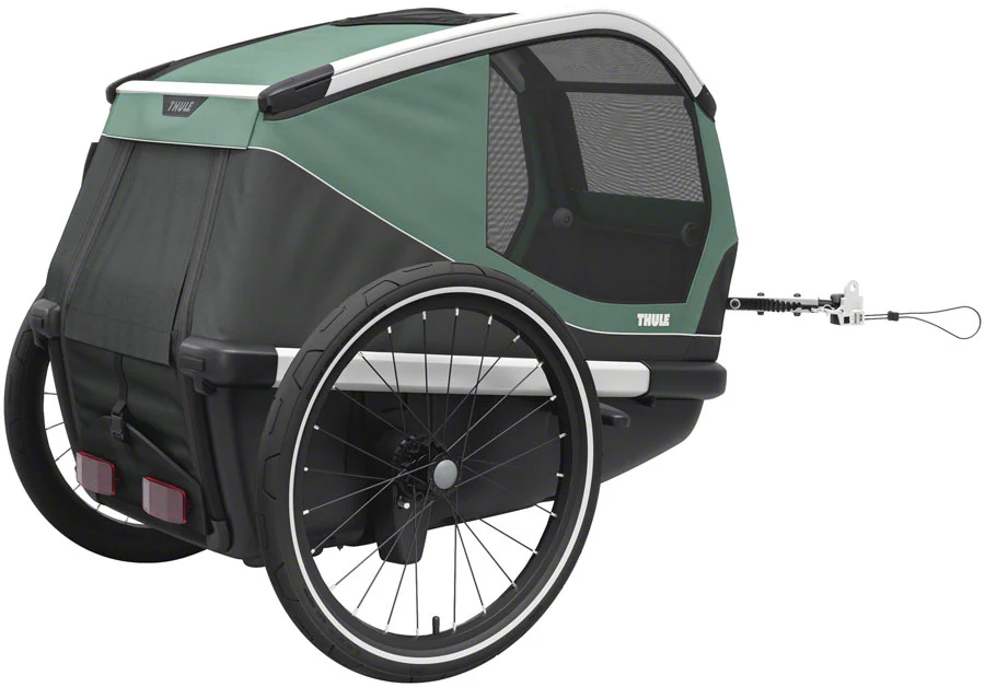 Thule Bexey Dog Bike Trailer- Hazy Green Medium - Image 3