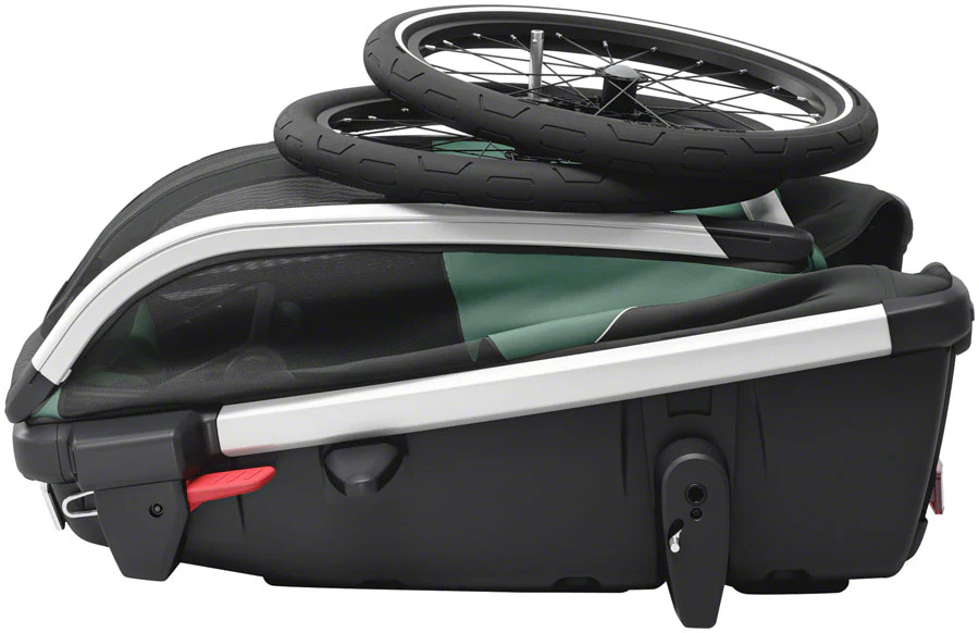 Thule Bexey Dog Bike Trailer- Hazy Green Medium - Image 4