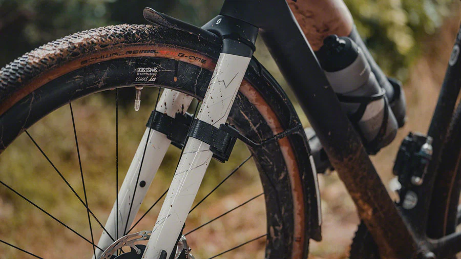 Topeak Tetrafender G1 Front Fender - Fits Up To 650/700 x 50 Gravel Tire BLK - Image 3