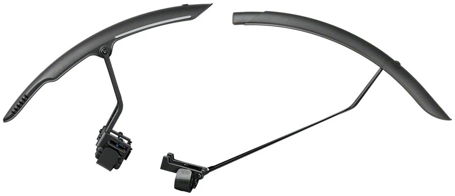 Topeak Tetrafender R2 Rear Fender - Fits Up To 650/700 x 32 Road Tire Black - Image 2
