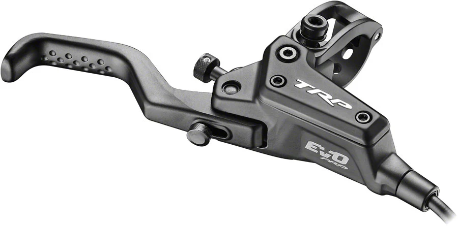 TRP EVO Pro HD-M9040 Disc Brake Lever - Right/Front Rear 1900mm Hose Post Mount 4-Piston BLK - Image 2