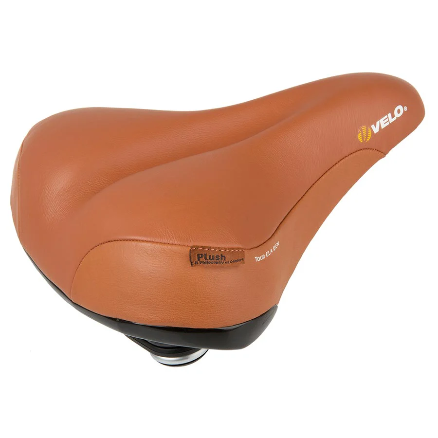 Velo Tour ELA Gen Comfort Saddle 264 x 220mm 867g Brown