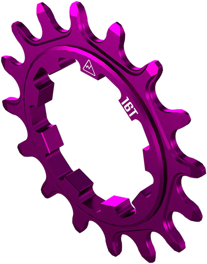 Wheels Manufacturing SOLO-SPEED Cog - 16t Fits SOLO-SPLINE SOLO-XD kits Purple - Image 2