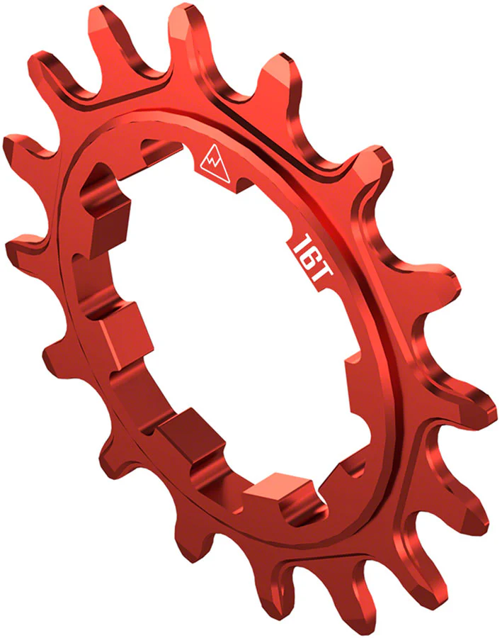Wheels Manufacturing SOLO-SPEED Cog - 16t Fits SOLO-SPLINE SOLO-XD kits Red - Image 2