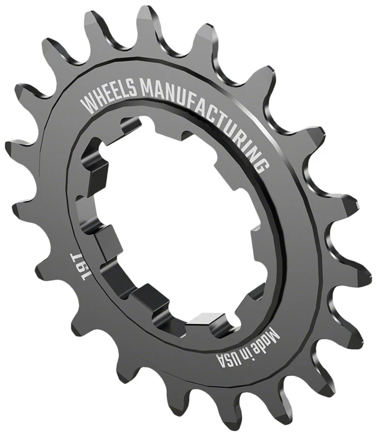 Wheels Manufacturing SOLO-SPEED Cog - 19t Fits SOLO-SPLINE SOLO-XD kits BLK - Image 2