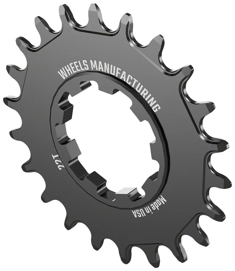 Wheels Manufacturing SOLO-SPEED Cog - 22t Fits SOLO-SPLINE SOLO-XD kits BLK - Image 2