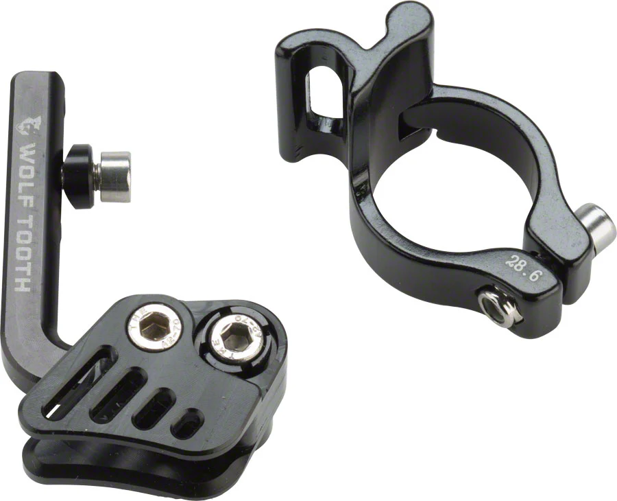 Wolf Tooth Gnarwolf Chainguide Seat Tube Mount 28.6mm Black Rev 1 - Image 2
