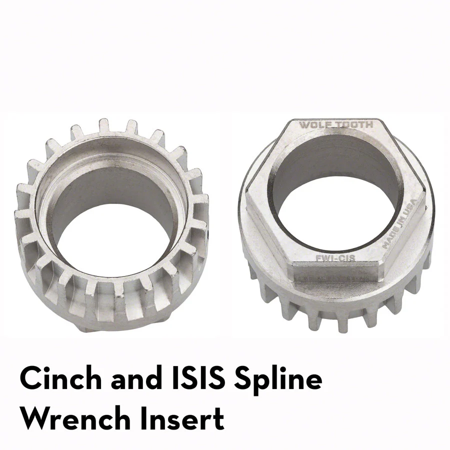 Wolf Tooth Pack Wrench Insert CINCH and ISIS - Image 3