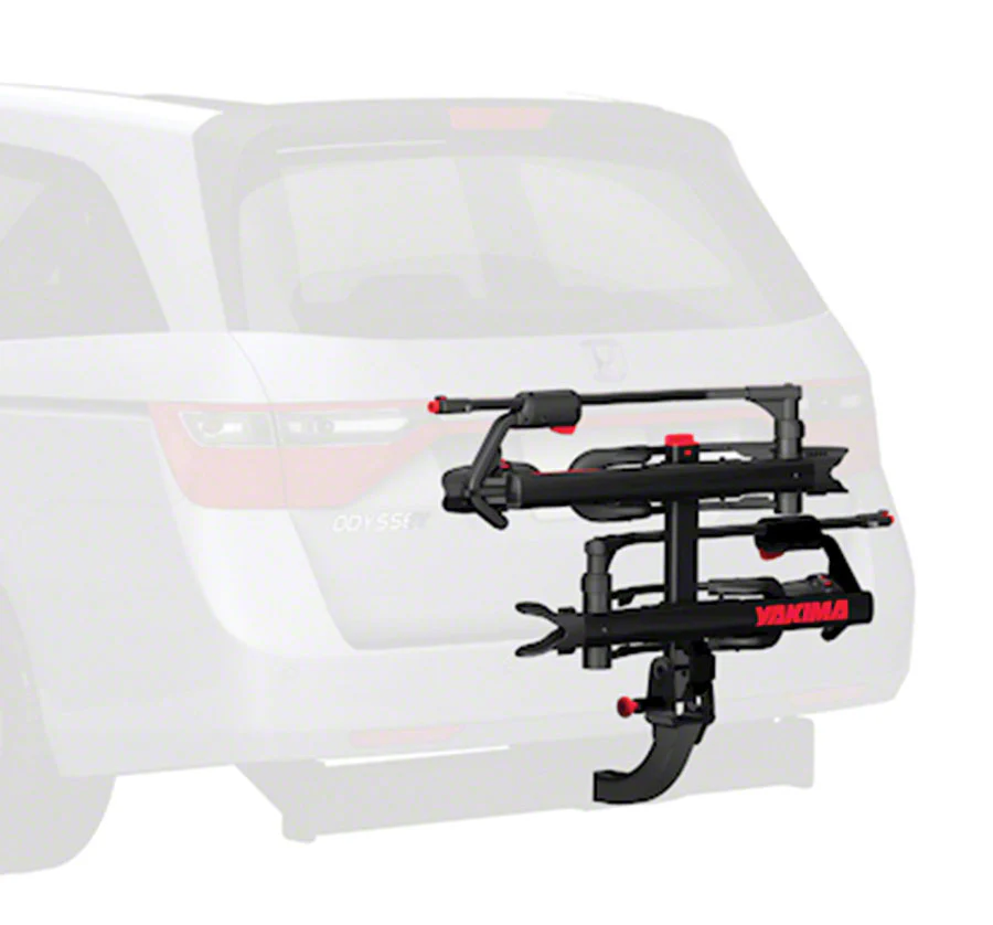 Yakima HoldUp Hitch Bike Rack - 2-Bike 1-1/4"  Black - Image 2